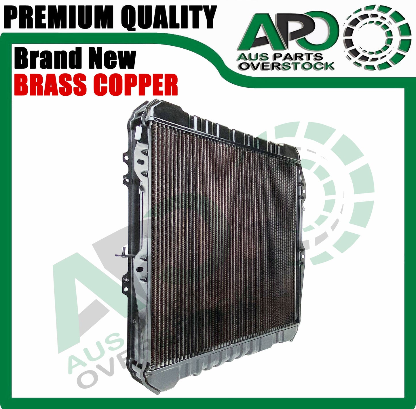 Copper Brass H'Duty RADIATOR FOR Toyota Hilux 88-97 Surf LN130 2.4L Turbo Diesel