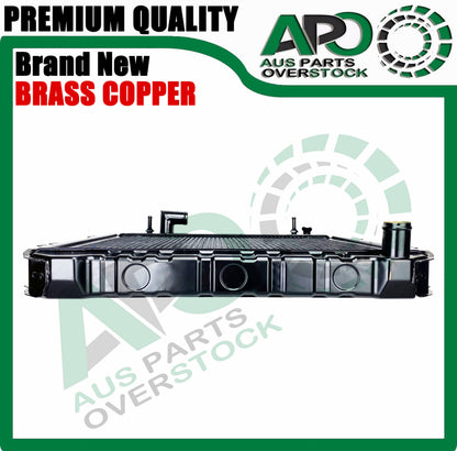 Copper Brass H'Duty RADIATOR FOR Toyota Hilux 88-97 Surf LN130 2.4L Turbo Diesel