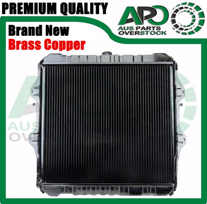 3ROW Copper Brass Radiator For TOYOTA HILUX LN147-172R (475 H) 3.0L Diesel 97-05