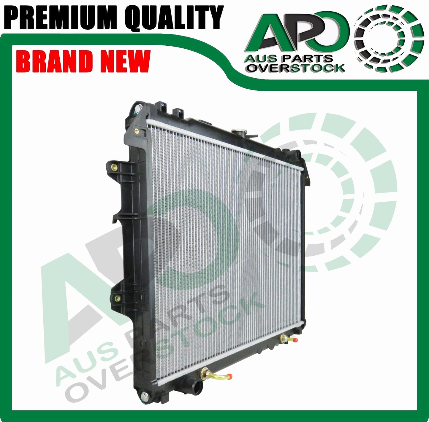 Radiator Fit For TOYOTA HILUX TGN16R 2.7L 4Cyl Petrol 2005-ON