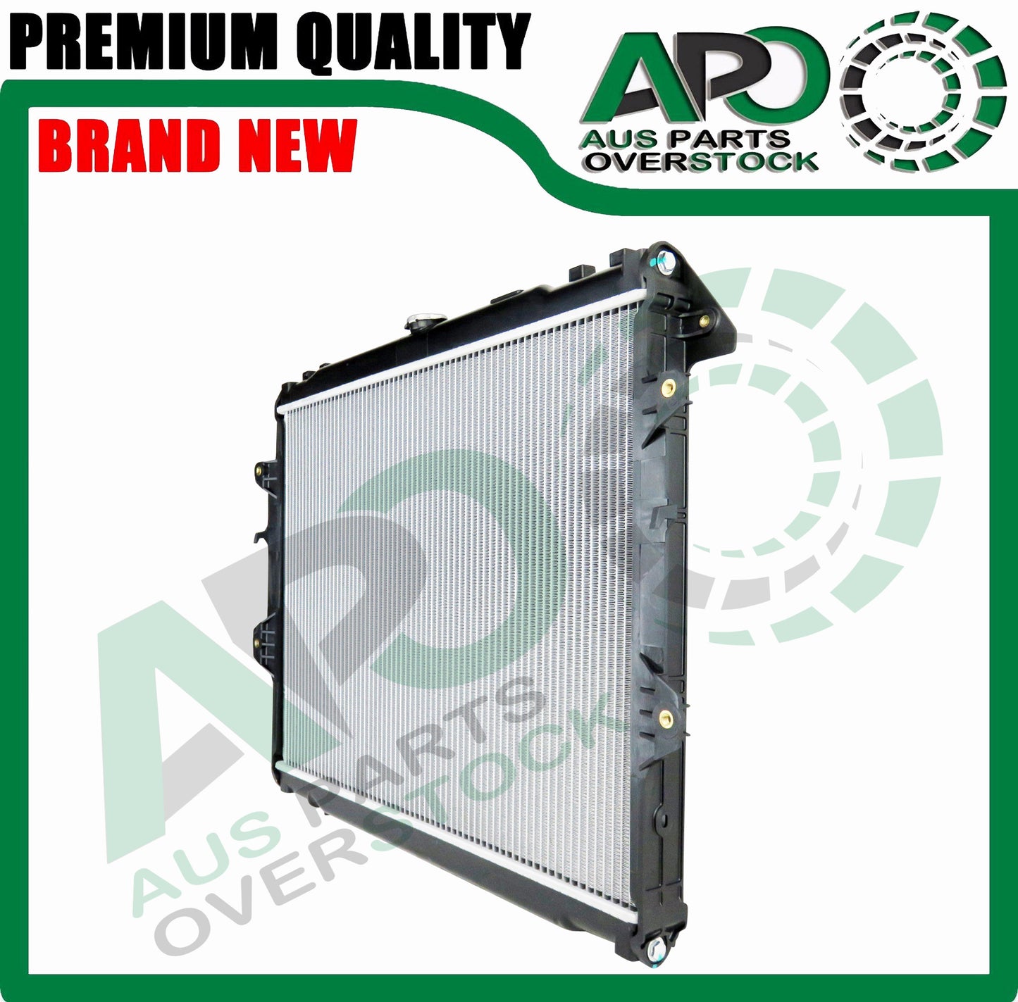 Radiator Fit For TOYOTA HILUX TGN16R 2.7L 4Cyl Petrol 2005-ON