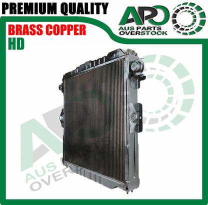4ROW Brass Copper Radiator For TOYOTA Landcruiser 70 Series VDJ76R VDJ78R VDJ79R 2007-