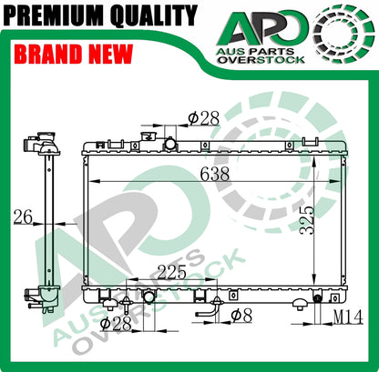 Radiator for TOYOTA PASEO EL54 1995-1999 Auto Manual