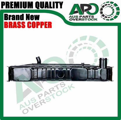 B/ Copper Radiator FOR Toyota Landcruiser 70 Series FJ70 FJ73 FJ75 Petrol 85-99
