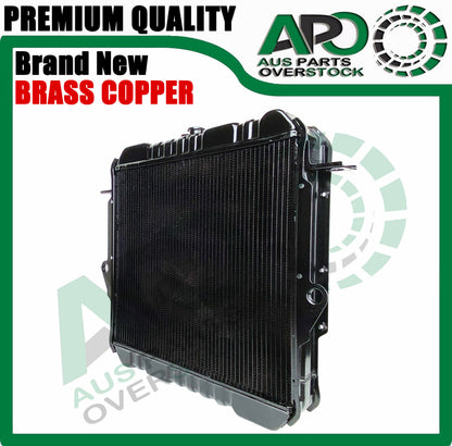 B/ Copper Radiator FOR Toyota Landcruiser 70 Series FJ70 FJ73 FJ75 Petrol 85-99
