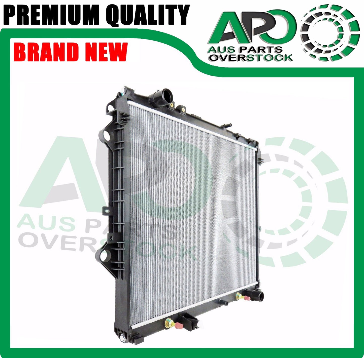 Radiator for TOYOTA FORTUNER GUN156R 2.8L Turbo Diesel Auto Manual 2016-On