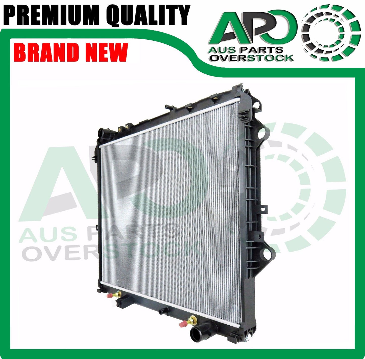 Radiator for TOYOTA FORTUNER GUN156R 2.8L Turbo Diesel Auto Manual 2016-On