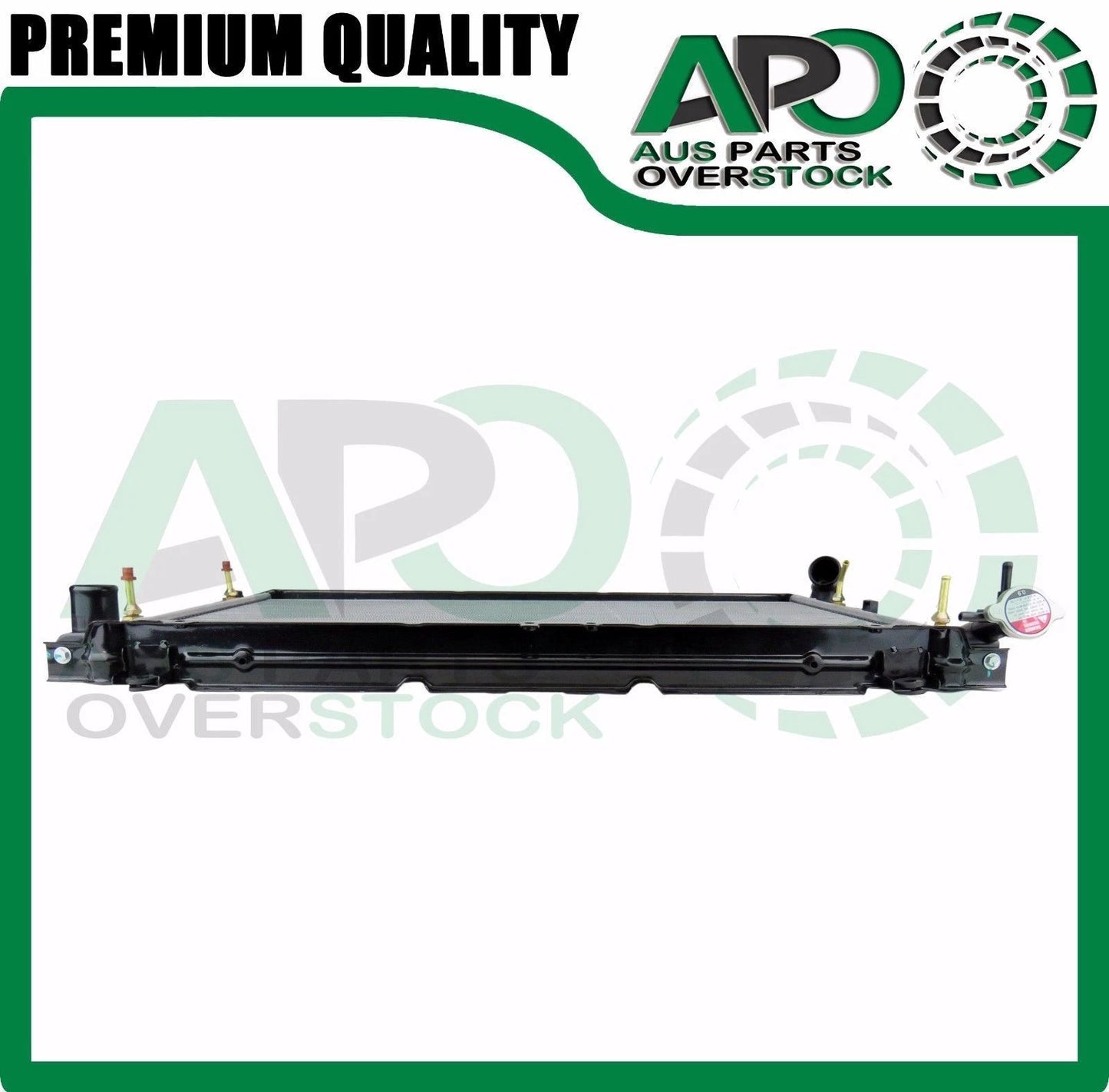 Radiator For NISSAN PATROL GQ Y60 Turbo Diesel Auto Manual 1987-10/1997 +Cap