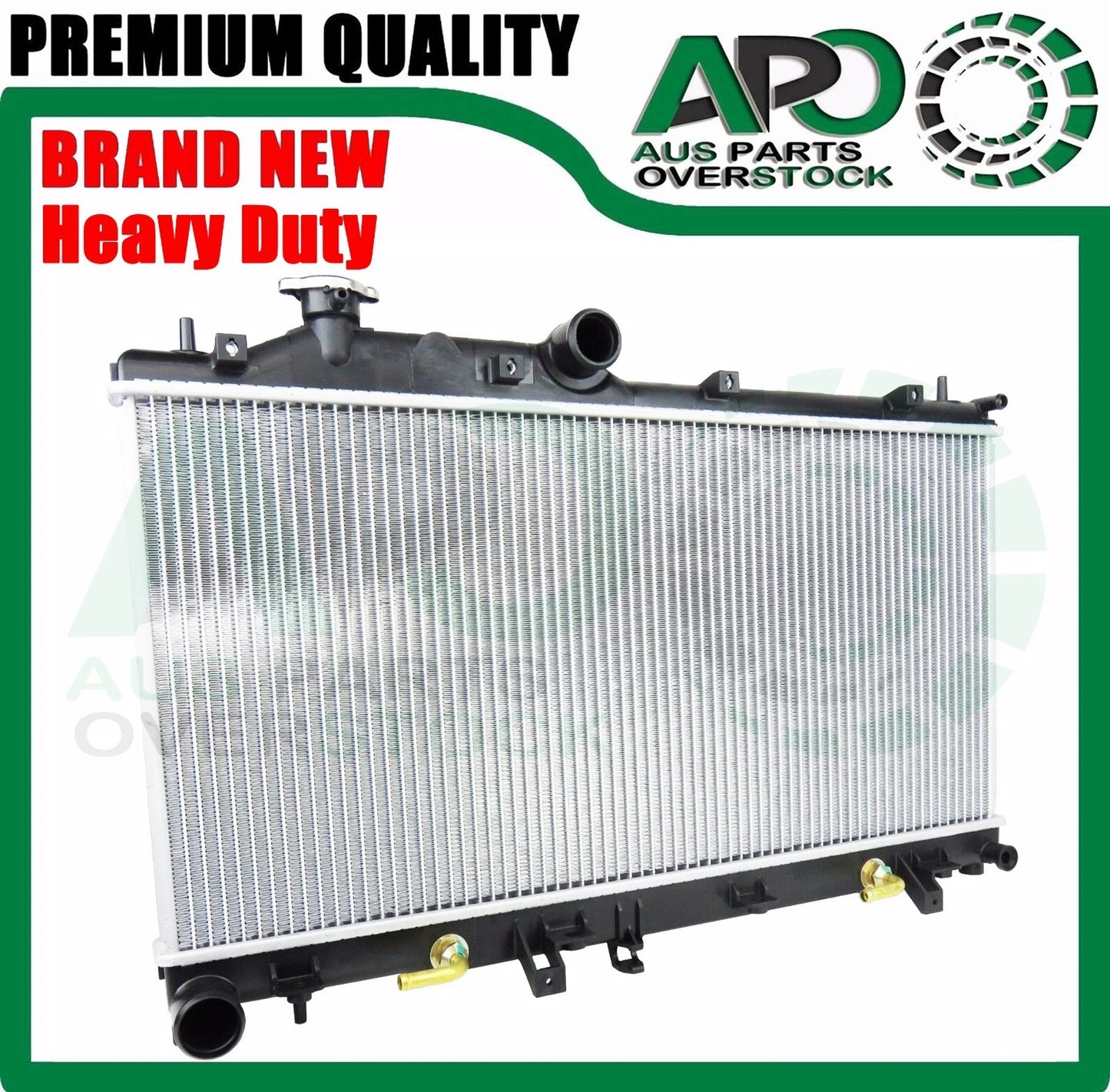 Radiator For SUBARU FORESTER IMPREZA WRX OUTBACK EJ20 2.0L EJ25 2.5L 2007-On