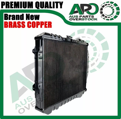 Copper Brass 3 Row Radiator For Mitsubishi TRITON 3.0L ME MF MG MH MJ 10/1986-9/1996