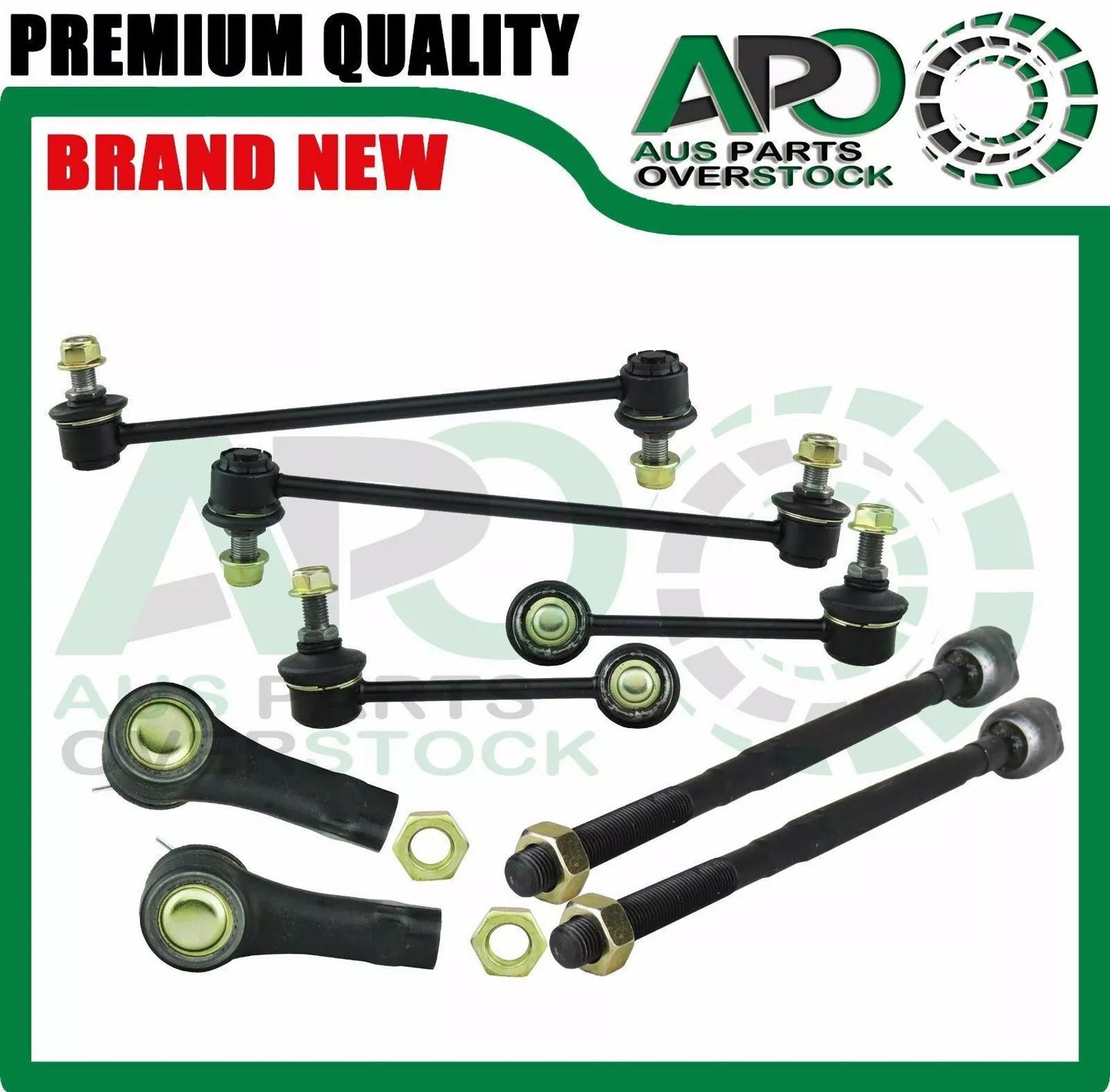 Tie Rod End Stabilizer Sway Bar Link 8PCS For HYUNDAI SANTA FE SM 2000-2006