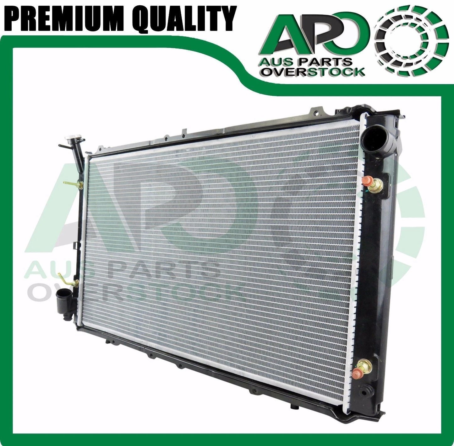 Radiator For NISSAN PATROL GQ Y60 Turbo Diesel Auto Manual 1987-10/1997 +Cap