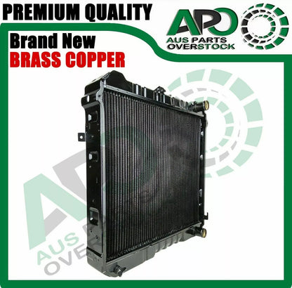 Copper Brass Radiator For DAIHATSU DELTA V57 V58 Lower hose on driver side