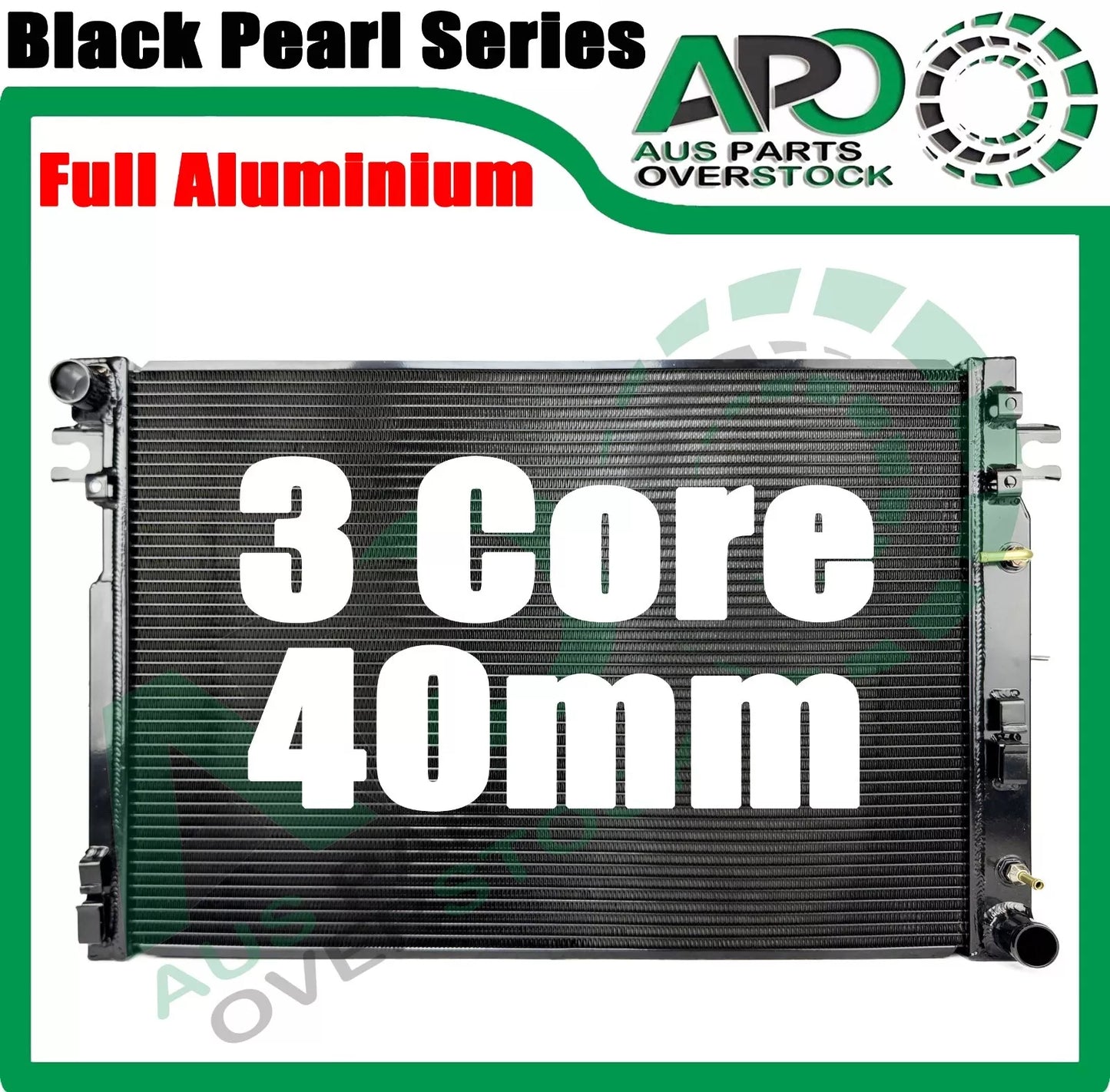 3Core Full Alloy Radiator For NISSAN NAVARA NP300 D23 2.5L QR25DE Petrol 2015-On