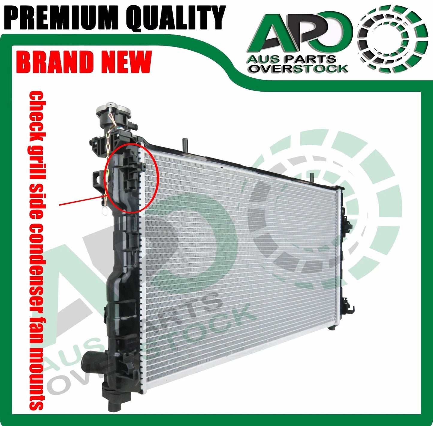 Radiator For CHRYSLER VOYAGER WAGON 2004-2007