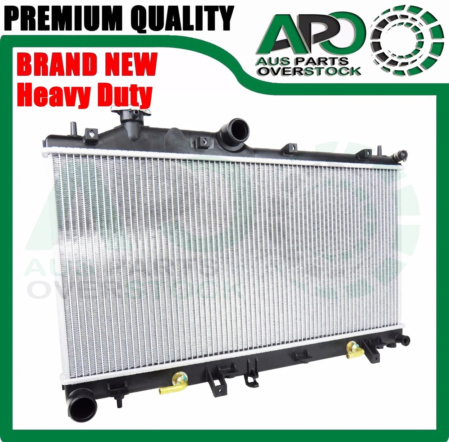 Radiator For SUBARU FORESTER IMPREZA WRX OUTBACK EJ20 2.0L EJ25 2.5L 2007-On