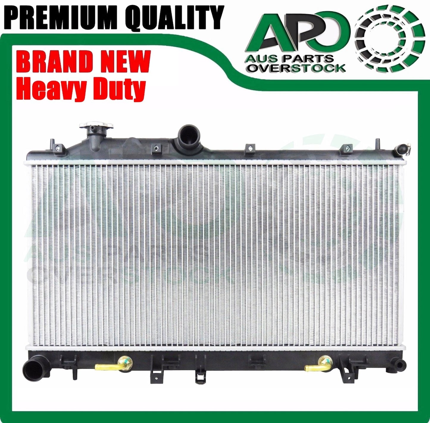 Radiator For SUBARU FORESTER IMPREZA WRX OUTBACK EJ20 2.0L EJ25 2.5L 2007-On