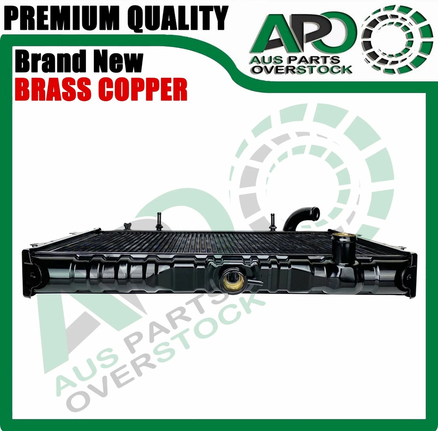 Copper Brass 3 Row Radiator For Mitsubishi TRITON 3.0L ME MF MG MH MJ 10/1986-9/1996
