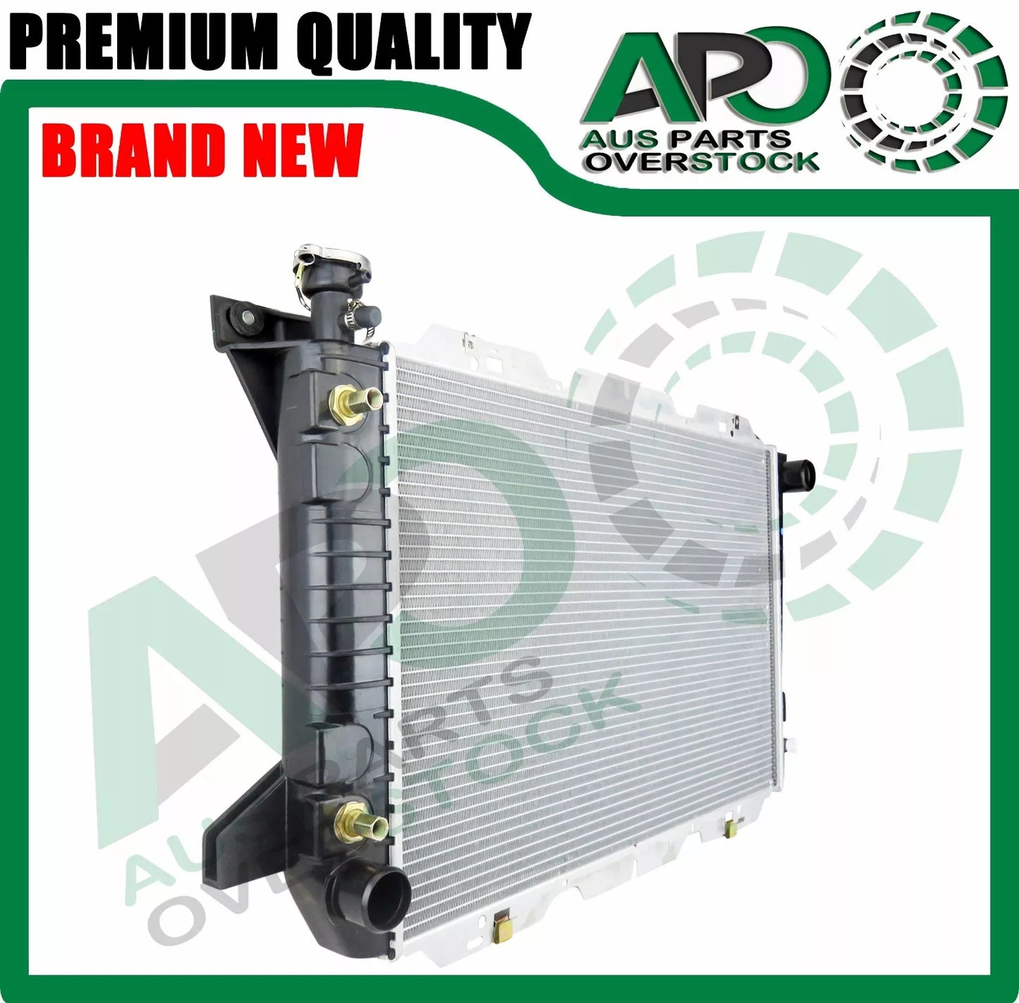 Radiator for FORD Bronco F100 F150 F250 F350V8 83-97 2 Dual row 5.0L 5.8L V8