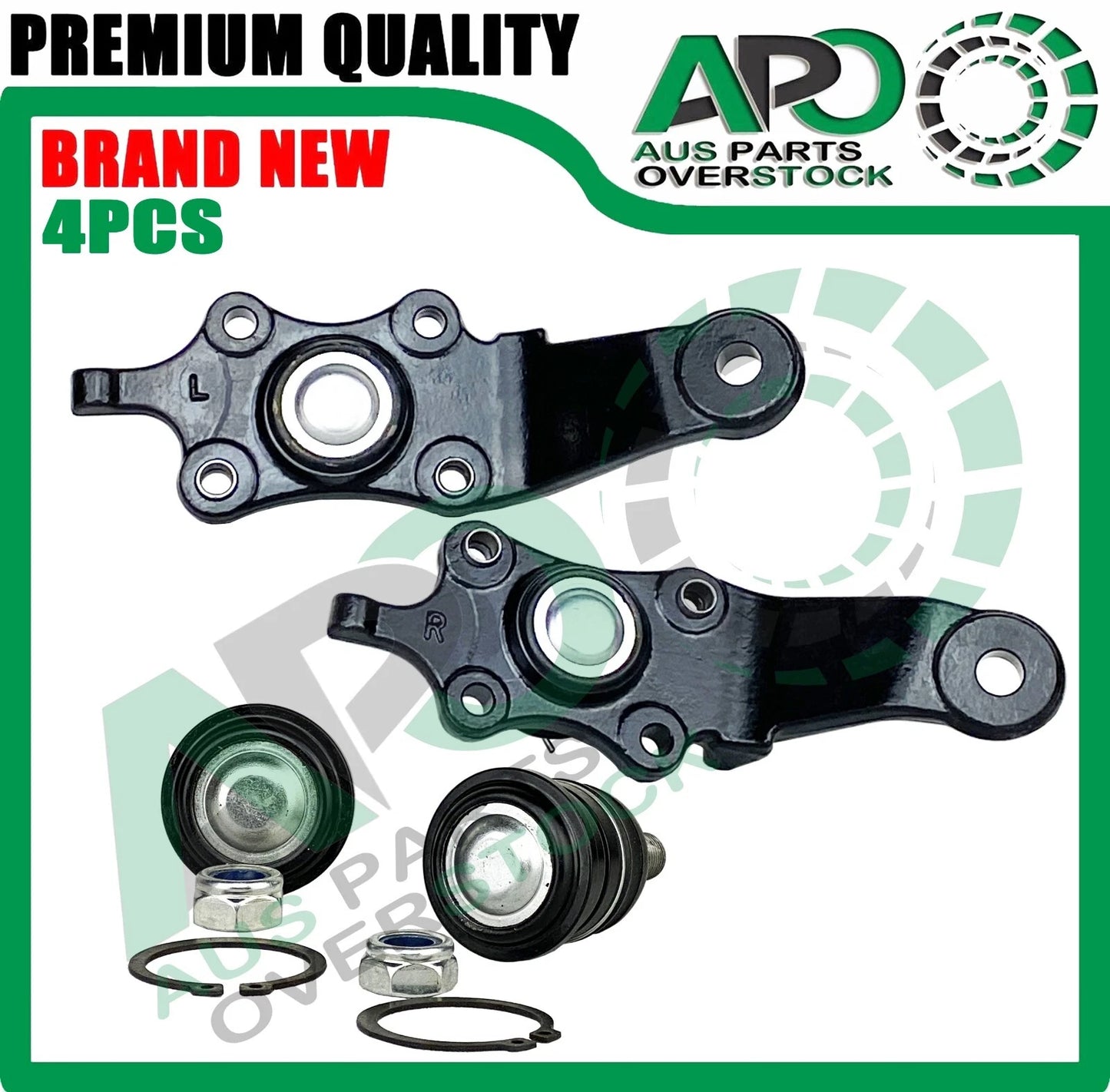 Front Upper & Lower Ball Joints For LANDCRUISER PRADO RZJ95R VZJ95R KZJ95R