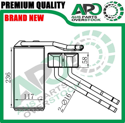 Heater Core For Landrover FREELANDER L314 2/1998-10/2006