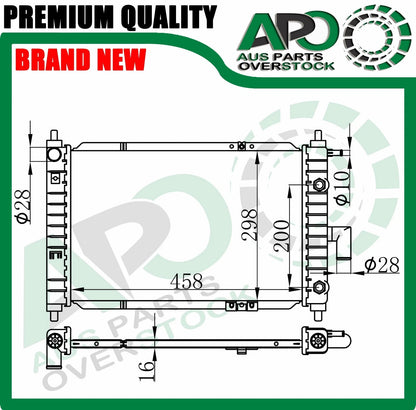 Radiator for DAEWOO MATIZ 10/2001-12/2004 Auto Manual