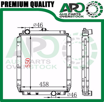 Radiator Mitsubishi Canter FE 518 638 548 649 658 659 FB500 FD501 FG507