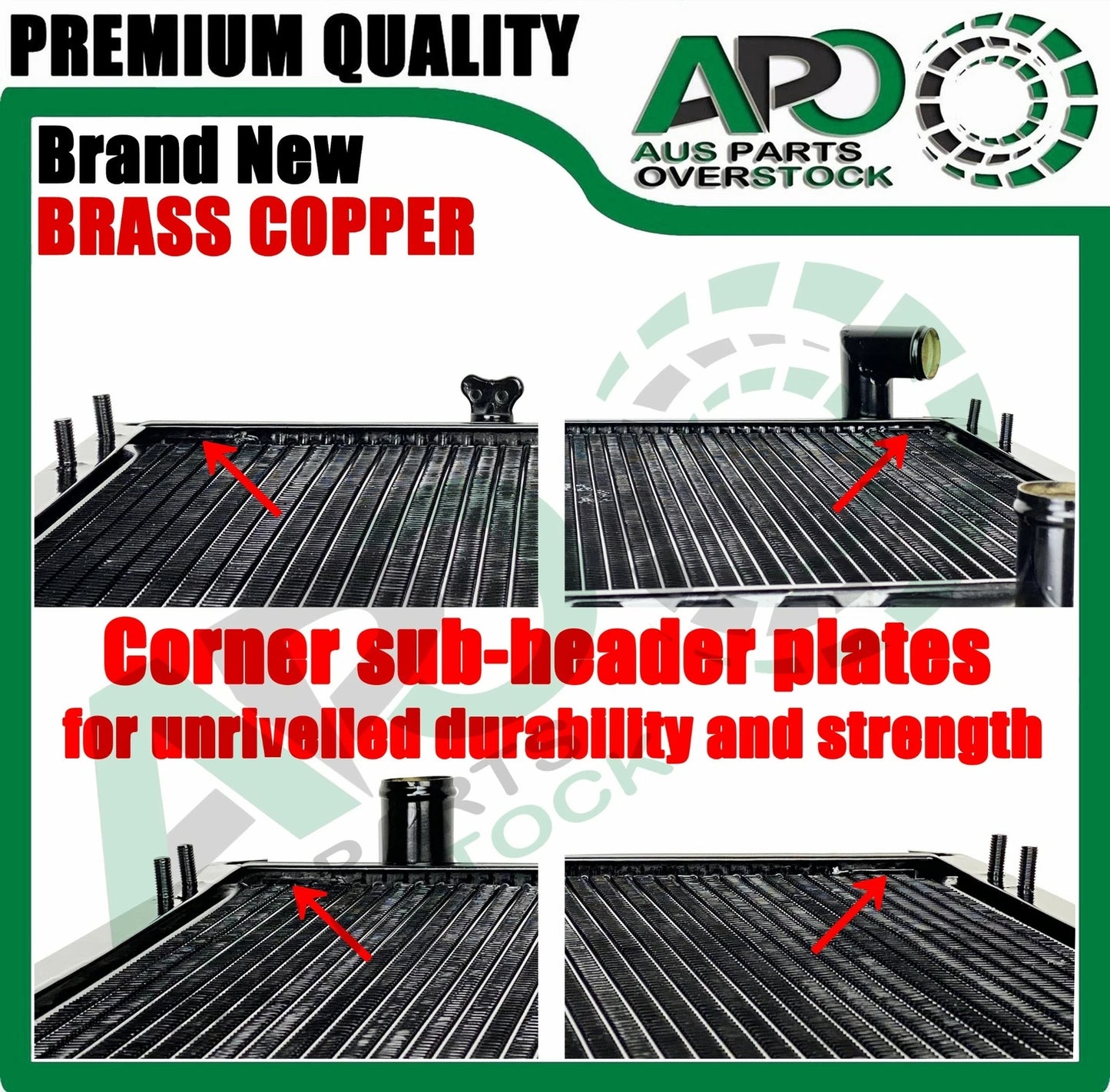 Brass Copper 3 Row Heavy Duty Radiator For Toyota Dyna 150 LY201 LY211 1995-1999