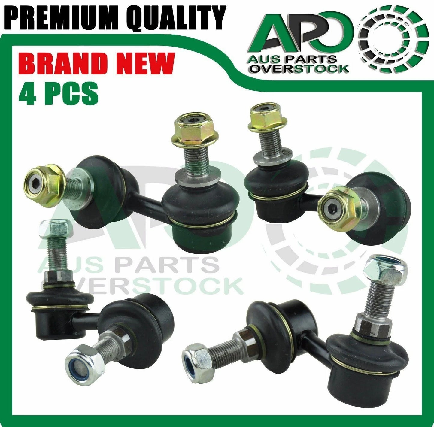 Front Rear Stabilizer Sway Bar Link Kit For NISSAN PATHFINDER R51 2005-On
