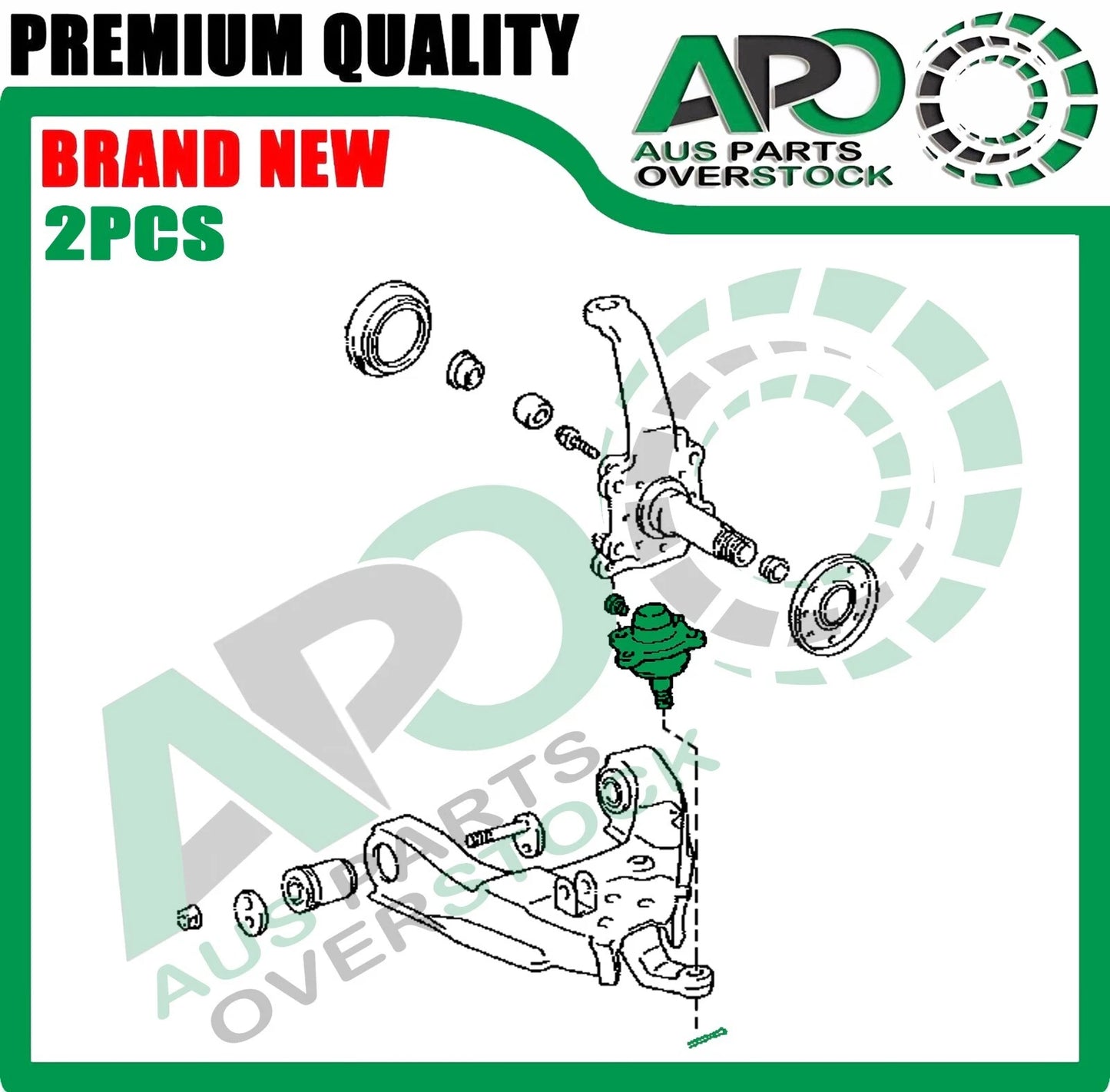 Front Lower Ball Joints For TOYOTA HILUX / 4RUNNER LN107R LN111R 8/1988-8/1997