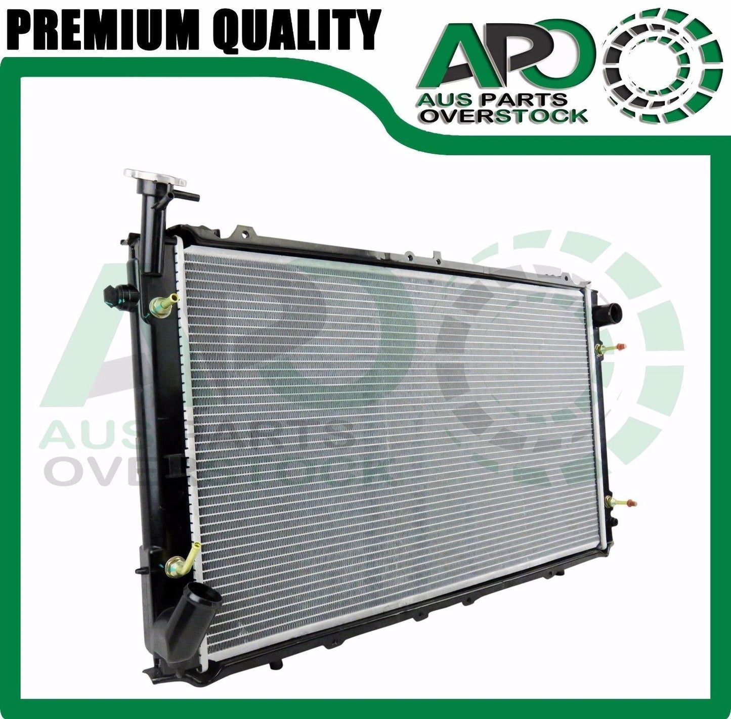 Radiator For NISSAN PATROL GQ Y60 Turbo Diesel Auto Manual 1987-10/1997 +Cap