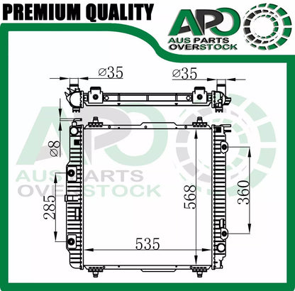 Radiator For MERCEDES G CLASS W461 G500 5.0L / G55 AMG 5.5L V8 2002-2011