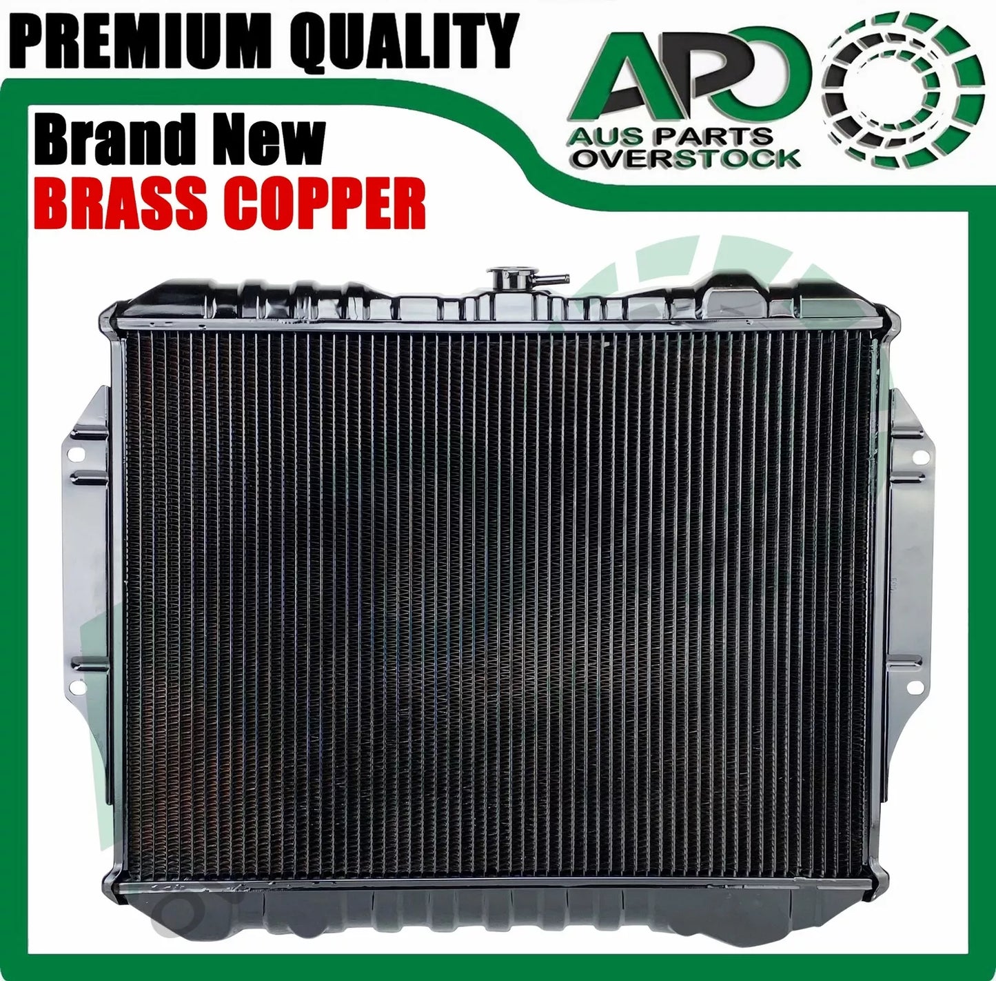 Copper Brass 3 Row Radiator For Mitsubishi TRITON 3.0L ME MF MG MH MJ 10/1986-9/1996