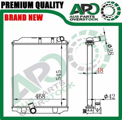 Radiator For TOYOTA DYNA XZU302 S05C 4.6L Manual 1999-2003