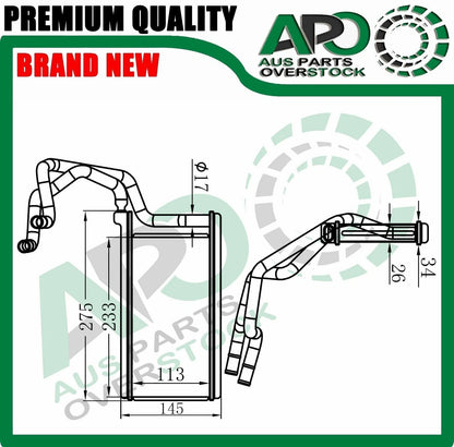 Heater Core For MITSUBISHI Challenger PB PC Petrol Diesel 07/2006-
