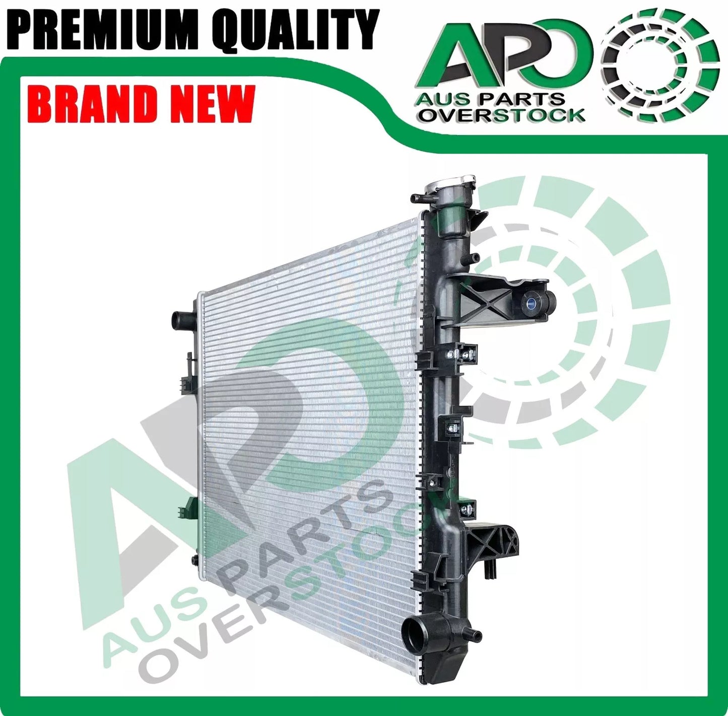 Radiator For DODGE RAM 3.6L 3.7L 3.8L V6 / 4.7L 5.7L V8 Petro 2011-On