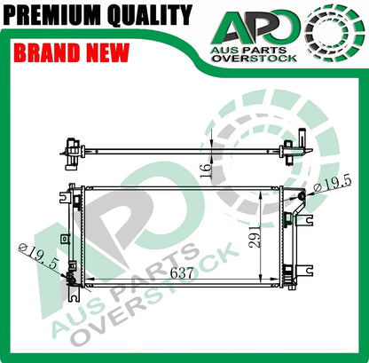 Radiator For NISSAN E-NV200 EM57 Electric 4/2014-On