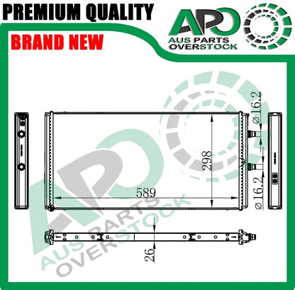 Radiator For ALPINA B3 B4 3.0L Auto 2013-2/2017