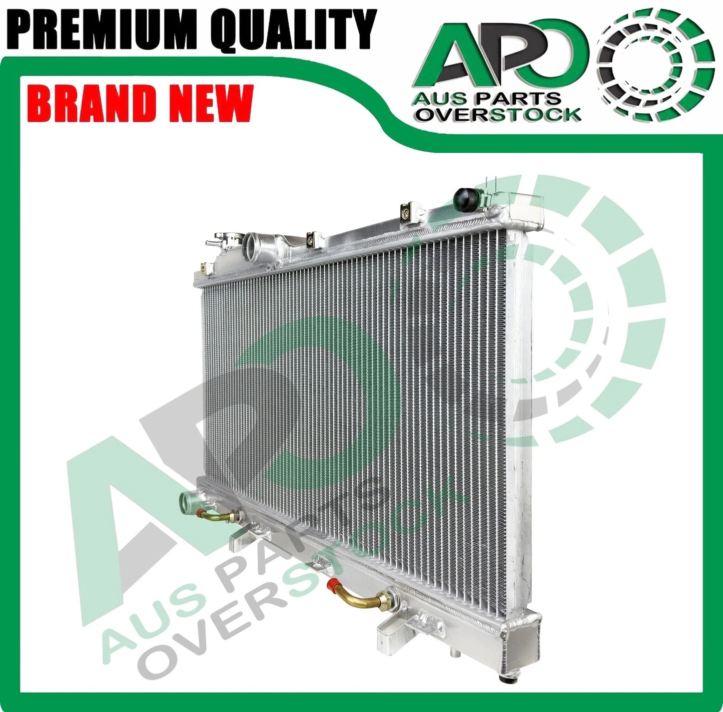 Full Alloy Radiator For SUBARU FORESTER IMPREZA WRX OUTBACK EJ20 2.0L EJ25 2.5L 2007-On