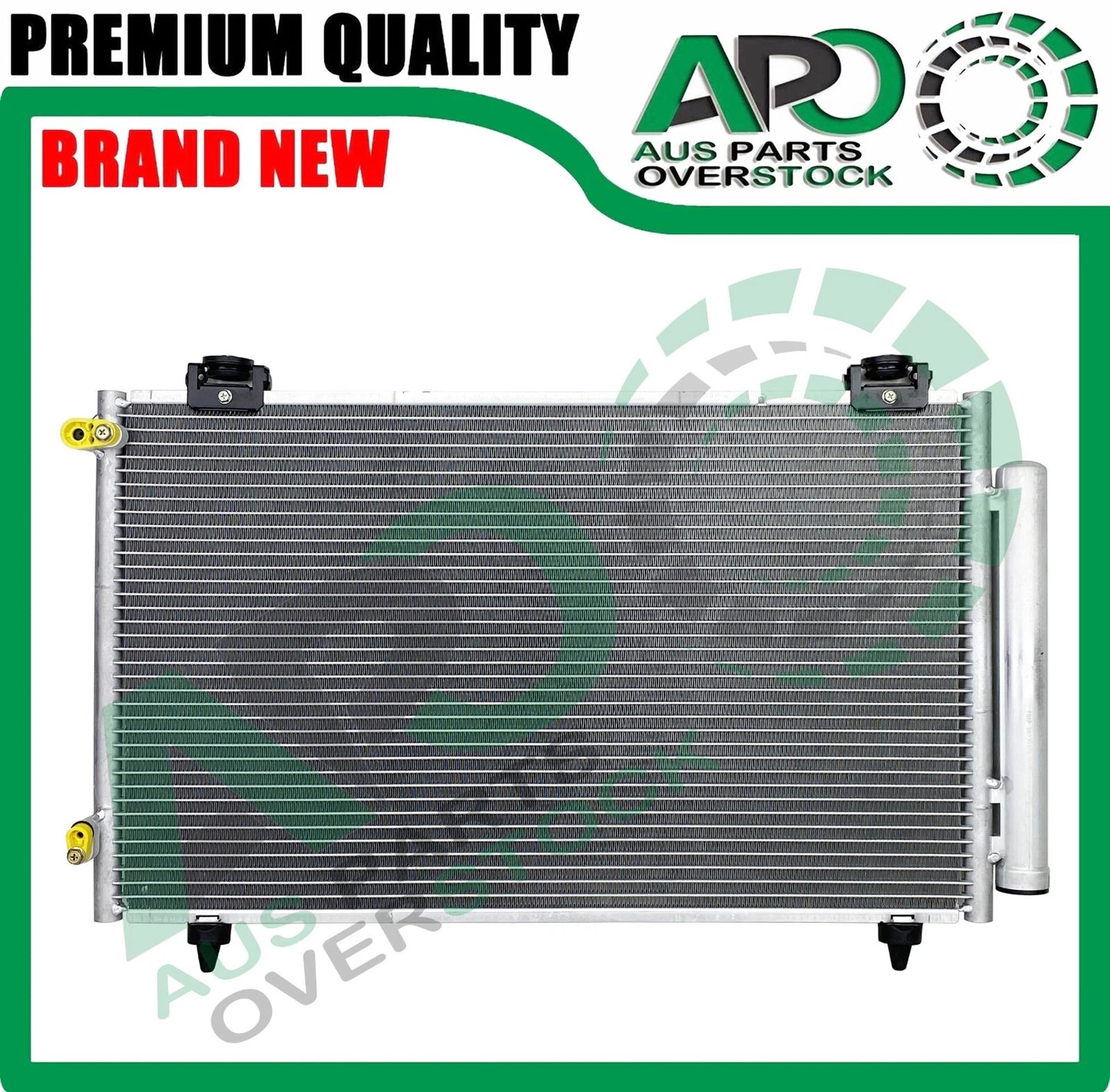 Air Condenser for TOYOTA Corolla ZZE122R 2001-2007 Pads same Side Hatch