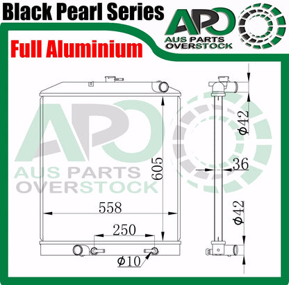Full Alloy Radiator Hino Dutro 8500 XZU434R S05C-TB 4.6L Auto Manual 2003-2007