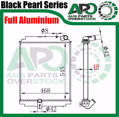 Full Alloy Radiator For HINO DUTRO XZU307 XZ327 XZU337 XZU347 2003-On