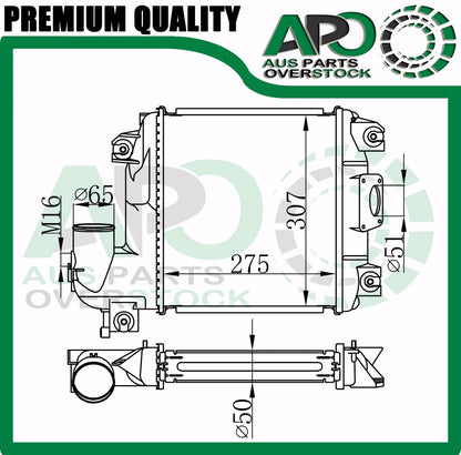 Intercooler Fit TOYOTA HILUX KUN16R 26R 3.0L Turbo Diesel 2005-