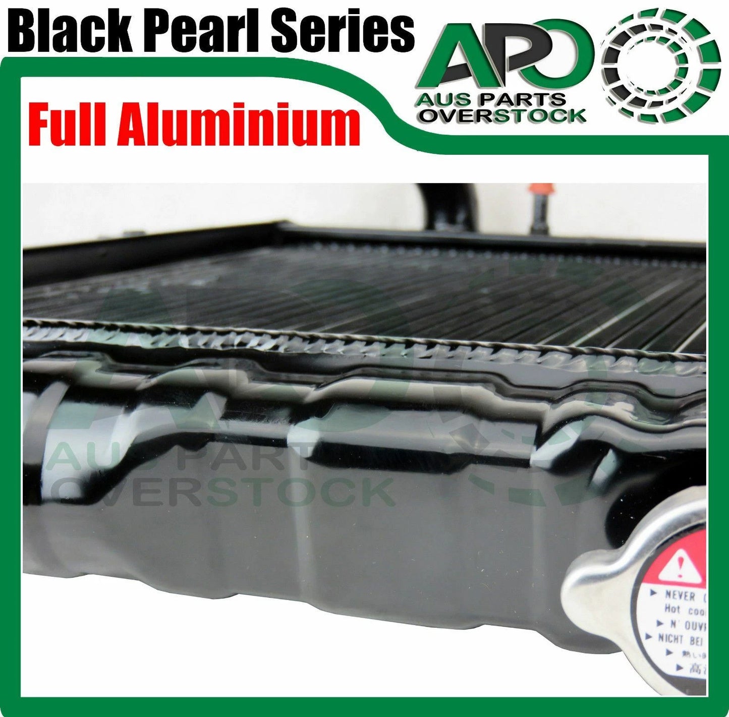 3 Row Full Aluminium Radiator Mitsubishi Pajero NH NJ NL NK 3.5L V6 Petrol 1983-2000