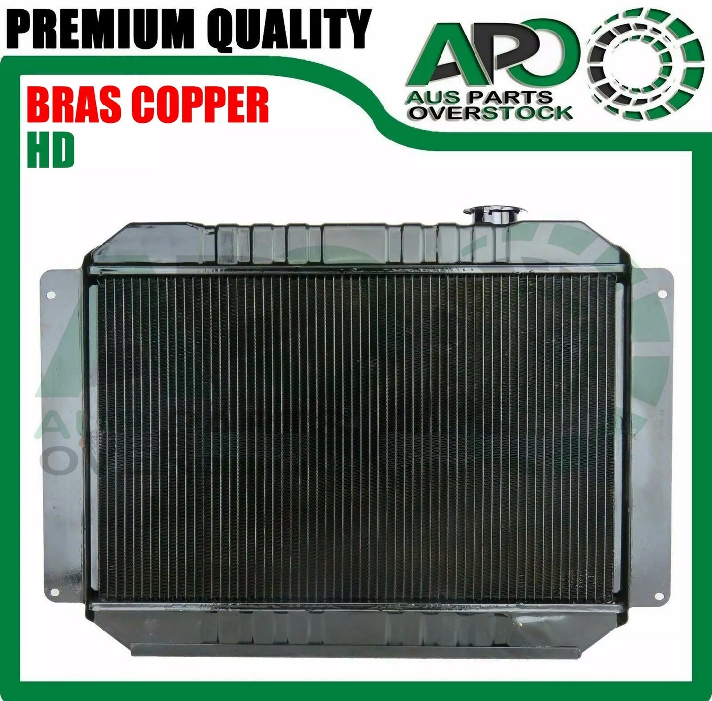 4 Row Copper Radiator for Holden Kingswood TORANA HG HJ HK HQ HT HX HZ Monaro V8