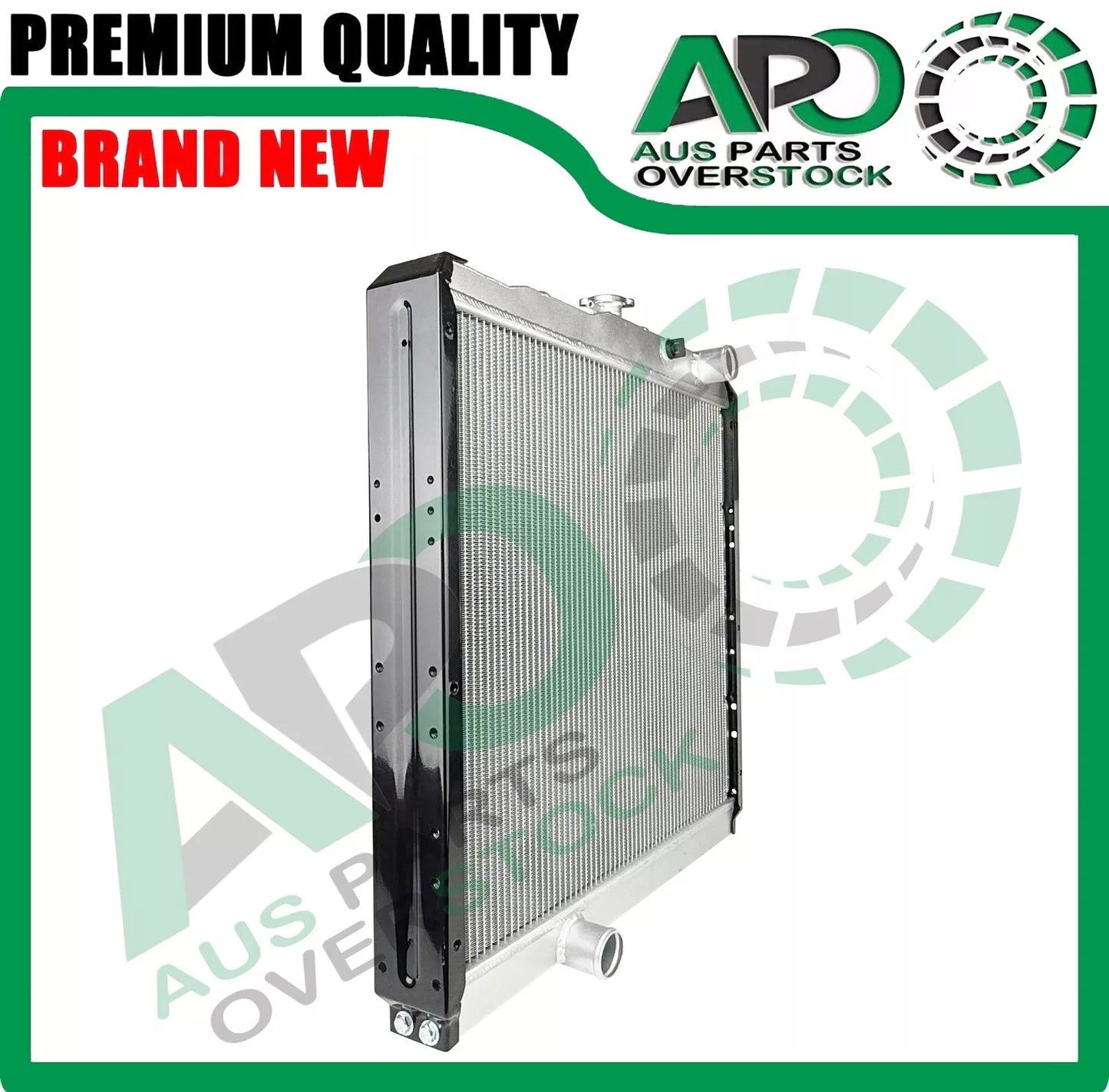 Full Alloy Radiator For Mitsubishi Fuso FK FM / Fighter SN SM Core Height 570mm