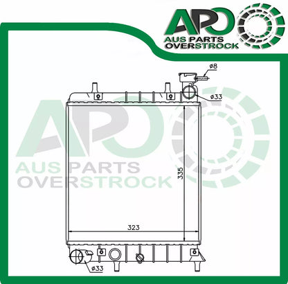 Radiator For HYUNDAI Accent LC DOHC SOHC 2000-2006 Manual