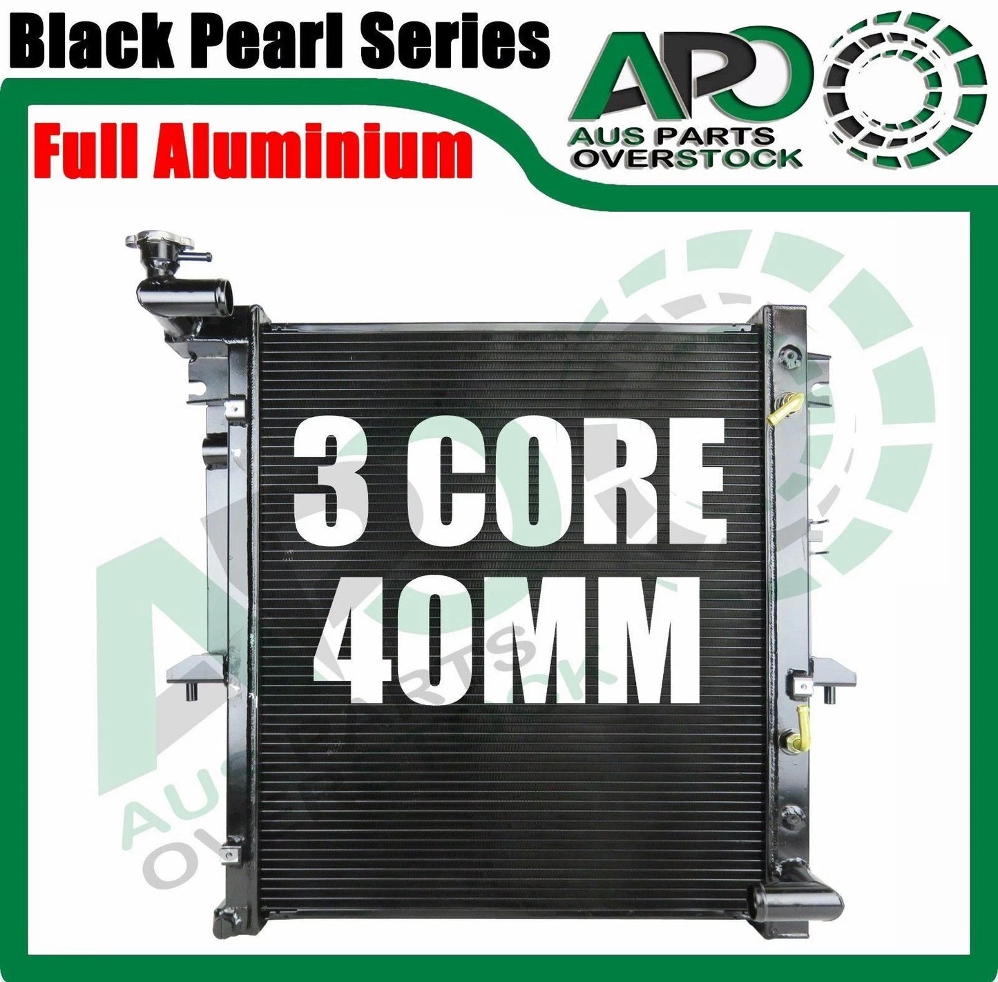Full Aluminium Radiator for Mitsubishi Triton ML-MN 3.5L 2.4L Petrol/2.5L 3.2L Diesel