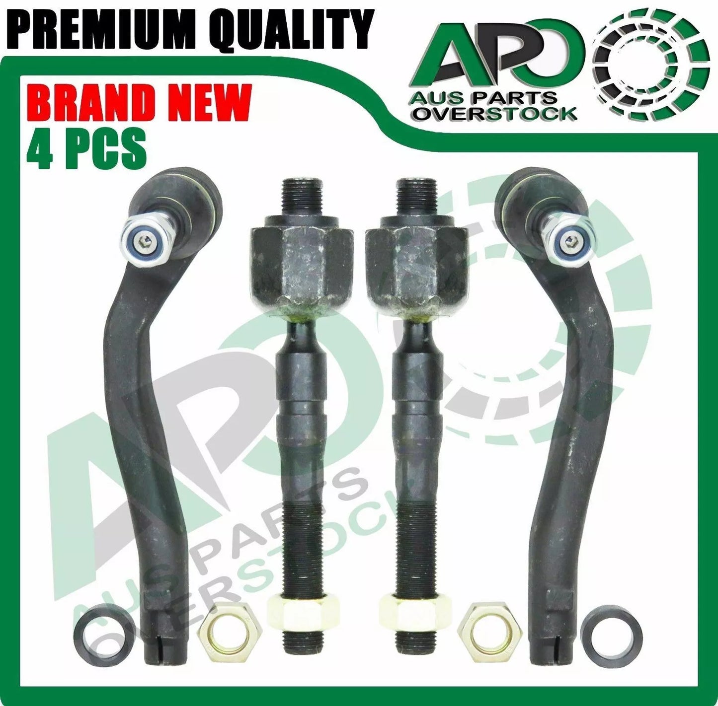 4 Brand New Tie Rod End Inner Outter Set For MERCEDES W163 ML430 ML500 ML55 AMG
