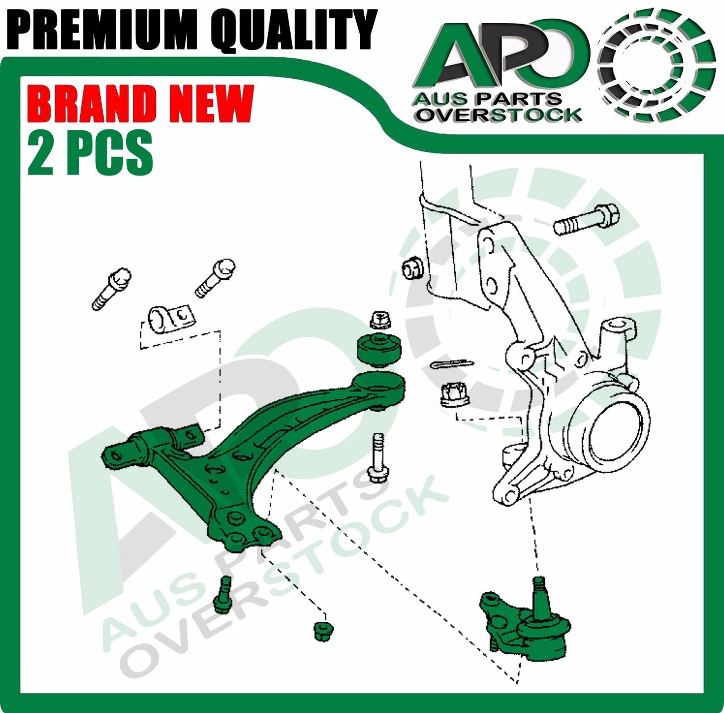Front Lower Left Right Control Arms Ball Joints For TOYOTA AVALON MCX10R 2002-05